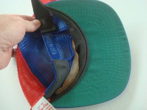 MONTREAL EXPOS NEW ERA TRUCKER 80S 90S SNAPBACK HAT CAP VINTAGE S2 - Picture 2 of 5