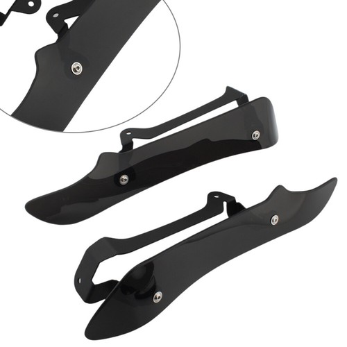 Motorcycle Side Spoilers Wind Deflectors Protector For BMW K1600GT 2017-23 Black
