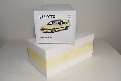 A28 1:18 OTTOMOBILE OTTO MOBILE OT310 VOLVO 850 T5 R T5-R YELLOW