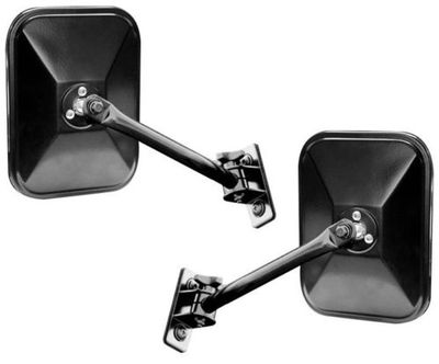 Rugged Ridge Quick Release Mirrors Pair Rectangular Rugged Ridge Quick Release Mirrors Pair Rectangular