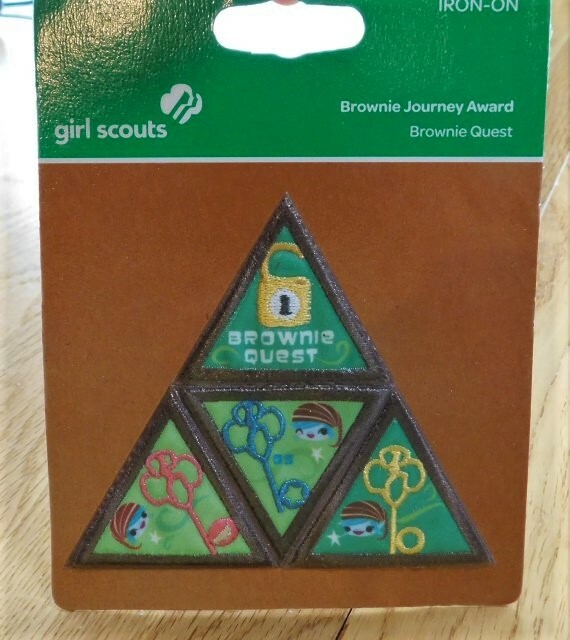 Girl Scout BROWNIE Journey AwardQUEST Patches NEW IronOn eBay