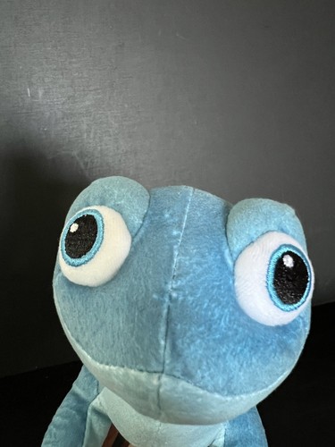 Frozen 2 II Disney Bruni Fire Plush Salamander Lizard Gecko Embroidered Eye Blue - Picture 6 of 6