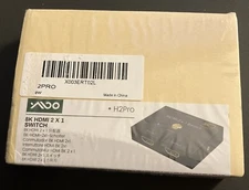 H2PRO 8K HDMI 2X1 SWITCH New Sealed
