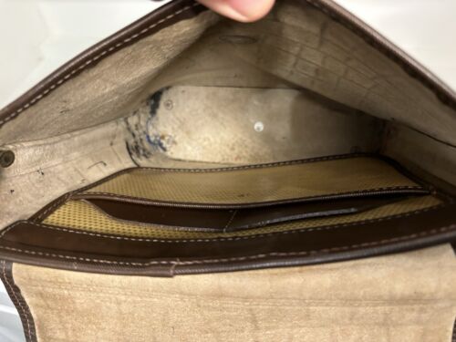 Dooney & Bourke Schultertasche aus Leder mit Krokoprägung - Braun - Bild 4 von 6