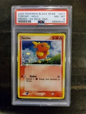 2004 Pokemon Torchic PSA 8 Black Star Promo #17 EX Deck Tins 