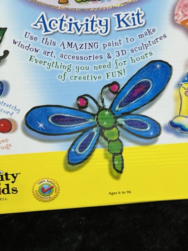 Creativity for Kids Sparkling 3D Wonder Paint Activity Kit Deluxe Yellow NEW FUN - Picture 10 of 18