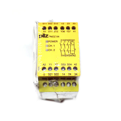 1PC New PILZ PNOZ X4 110VAC 3n/o 1n/c 774734 Safety Relay