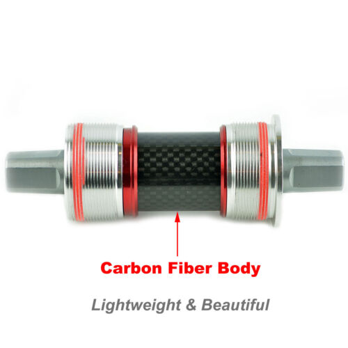 OMNI Racer ISO Square Taper Steel Bottom Bracket Centaur Veloce Mirage: 68x115mm - Picture 8 of 12