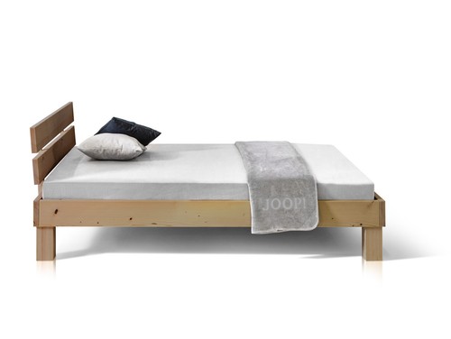 Singlebett Bett Massivholzbett Futonbett PUMBA 120x200 Holz Fichte Eichefarbig - Bild 4 von 6