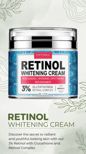 3% RETINOL with Whitening Complex and Glutathione Face Cream 50ml - Bild 5 von 5