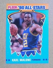 1990-91 Fleer #7 Karl Malone All-Stars R3312