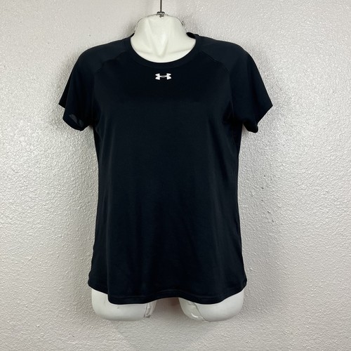 Under Armour Women M Tops Loose Fit T-Shirts Black - Imagen 6 de 11