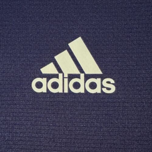 Adidas Mens 2XL Golf D2M Polo Shirt Dark Navy Blue Athletic Moisture Wick XXL - Picture 2 of 9