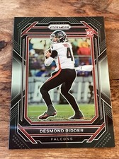 Desmond Ridder Prizm Black RC 2022 Panini Chronicles #PB-9 Falcons Cardinals