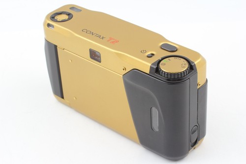【Casi sin usar en CAJA】 Cámara fotográfica compacta Contax T2 DORADA 35 mm de Japón - Imagen 5 de 11