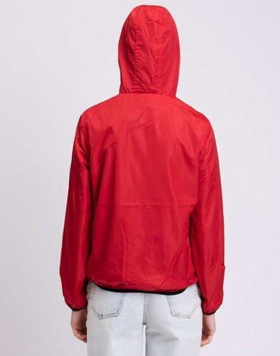 RRP €320 TSD12 Jacket Size XL Red Lined Lightweight Full Zip Hooded - Picture 8 of 10