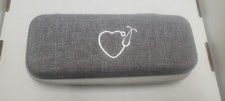 Doctors/nurses Hard Shell Zip Up Stethoscope Case with Heart