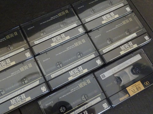 SONY METAL-XR 90 plus MAXELL MX90 , 8 Stück, 8 pieces - Picture 2 of 4