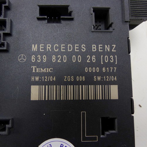 Control Unit Door Front Left Mercedes-Benz Viano W639 - Picture 3 of 3