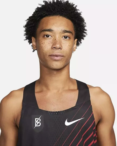 Nike Dri-FIT ADV AeroSwift Bowerman Track Club Running Singlet DR5808-010 Mens L - Picture 8 of 8