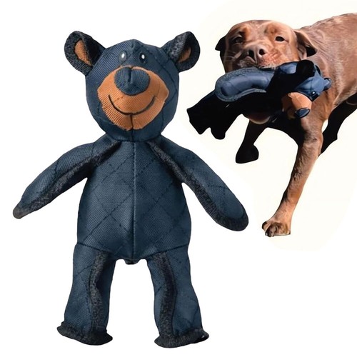 2025 Unbreaka-Bear Mighty Bear Pet Toy Indestructible Tough Dog Toys Squeaky FT - Picture 2 of 12