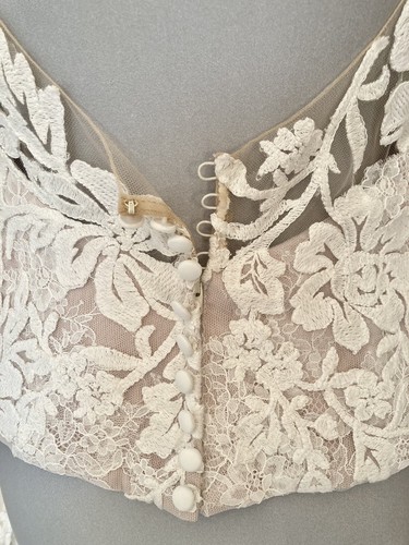 22 🟠 Xireia+Xanina by Pronovias | Size 14 | Lace Bodice & Skirt Separates - Picture 7 of 13