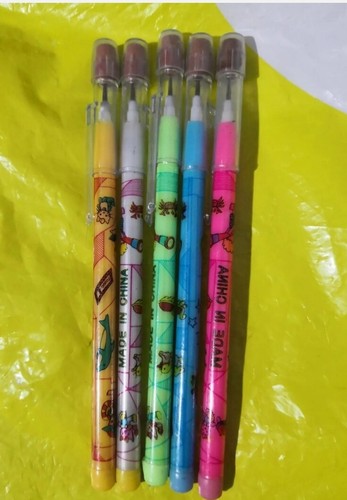 Lot5psc BENSIA Non Sharpening Pencils Pop a Point Vintage Rare 80’s Collectibles - Bild 2 von 8