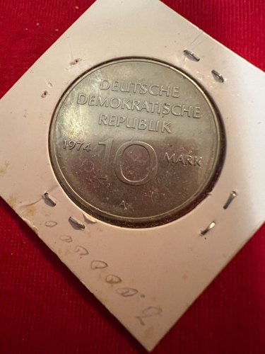 1971 1972 1974 West DDR Germany Lot 4 Coins 5 10 Marks Berlin Shiller D2-16 - Picture 7 of 7