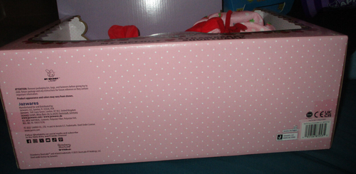 Juego de Peluche Sanrio Hello Kitty Friend 10" My Melody & Strawberry Shortcake NUEVO - Imagen 4 de 4