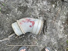 Ring Lock Aluminum Irrigation Pipe Fitting 6” Elbow 45 Degree  Fitting