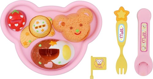 Pilot Mel-chan Doll Accessories Food Set From Japan - Picture 1 of 6