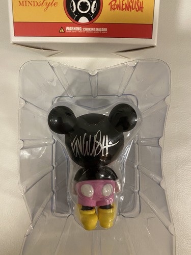 SIGNED Ron English Popaganda MOUSEMASK MURPHY Circus Sideshow Mindstyle 2009 - Picture 6 of 6