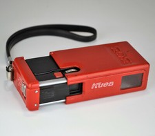 CLAD RED BODY SOVIET USSR "KIEV 303" SUBMINIATURE CAMERA 12 