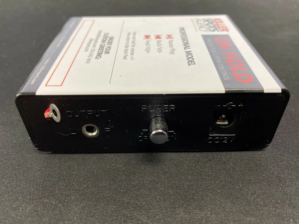 On Hold Messaging Player Pro II. w/ 2-minute custom greeting. - Image 2 of 4