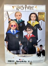 Pattern Harry Potter Outfits 18" Dolls Robe Shirt Sweater Pants Simplicity S8942