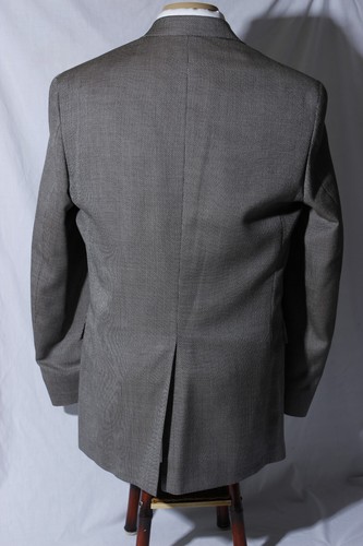 Hart Schaffner Marx Men's Taupe Sport Coat Jacket Blazer 40L - Picture 4 of 11