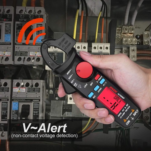 Gleichstromzange 6000 Stück Auto-Ranging Digital Amperemeter Amp Ohm Hz Live - Bild 5 von 12