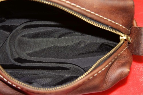 lifetime Leder Rasier Reisetasche "ST" - Bild 3 von 3