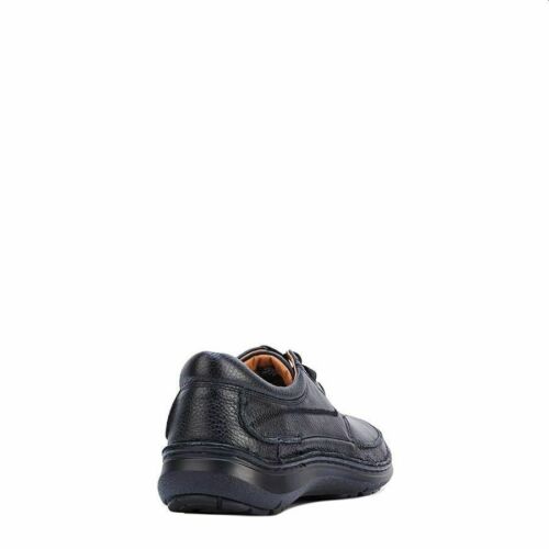 Hush Puppies Borrow Shoes Lace Up Black Extra Wide Casual Dress Shoes - Picture 2 of 5