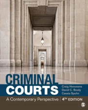 Criminal Courts: A Contemporary Perspective - Paperback - GOOD