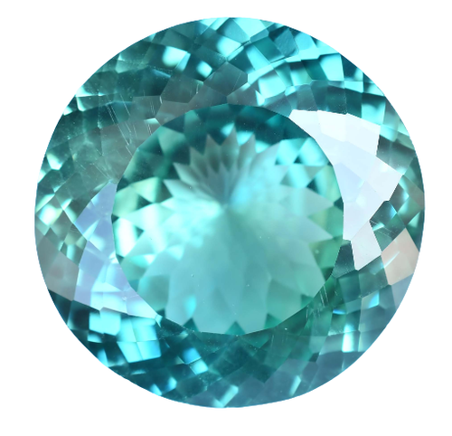 Flawless 82.00 Ct Natural Bi-Color Sapphire Round AGL Certified Treated Gemstone - Picture 3 of 5