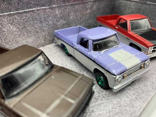 Jamboree Truck Greenlight Boxset Rarität mit grünen Felgen ! Greenlight 1:64 NEU - Picture 7 of 9