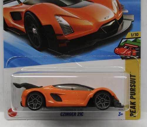Hot Wheels 2025 * Estuche K * Czinger 21C Peak Persecución 1/10 Naranja - Imagen 2 de 2