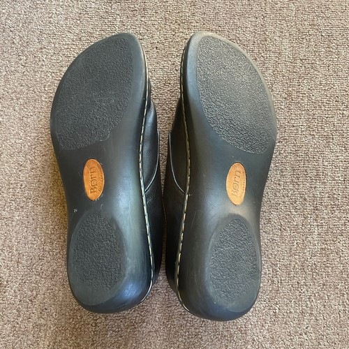 Born Black Leather Loafers Oxfords Women’s Size 9.5 Comfort Shoes - Picture 7 of 7