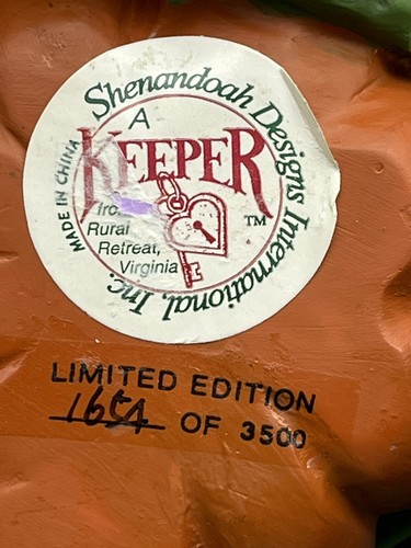Shenandoah Designs Keeper of Halloween LE Collectible Figurine VTG #1654/3500 - Picture 15 of 15