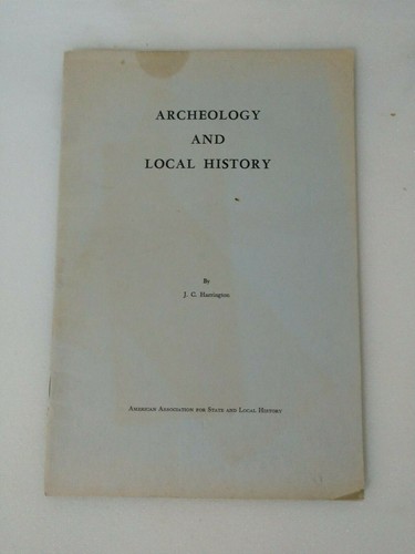 February 1953 Vol. 2 No. 6 Archeology and Local History J.C. Harrington Bulletin - Picture 1 of 7