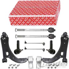 FEBI QUERLENKERSATZ 8 TEILIG VORNE passend für FORD FIESTA V FUSION MAZDA 2 DY