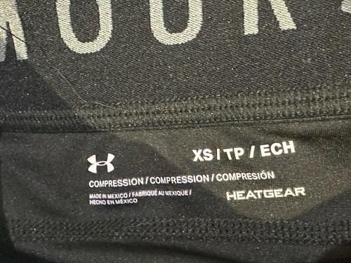 UAB Blazers Leggings Black Under Armour Athletics Running Logo XS - Picture 8 of 9