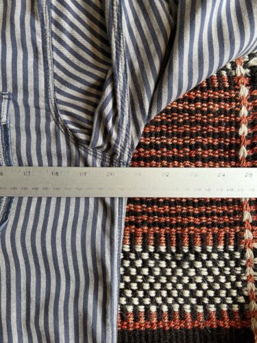 Levis 201 Shirt S Hickory Stripe Railroad 1910s 1920s Workwear Work Repro LVC-sh - Bild 17 von 24