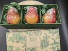 Sugared Candle Trio By White Barn Candle Company Of Pears